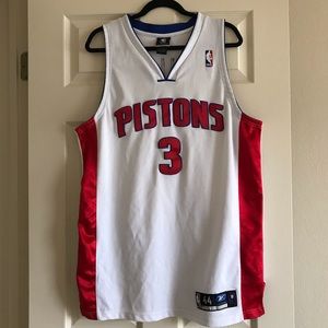 AUTHENTIC Pistons Ben Wallace Basketball Jersey